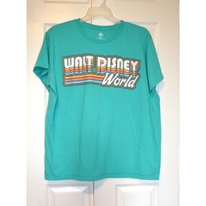 Walt Disney World Green‎ Short Sleeve T-Shirt Unisex Adult Size XXL